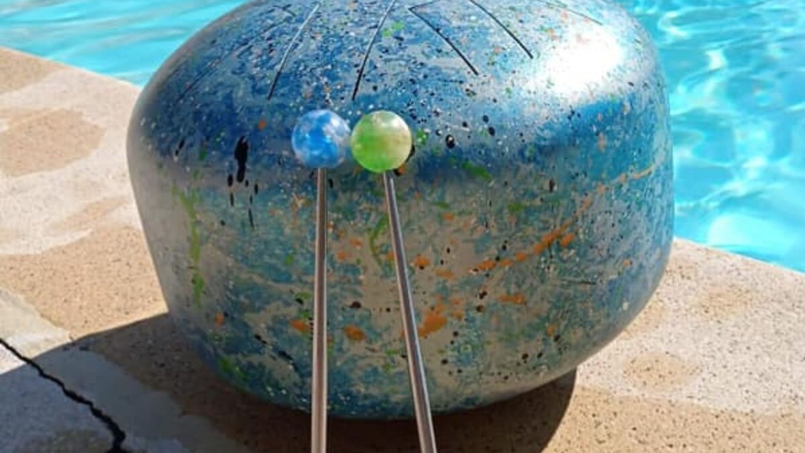 Tank drum 432 Hz Piscine