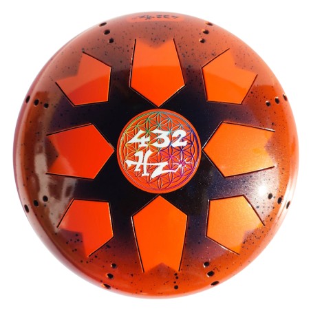 Tankdrum 432Hz Orange<br>Instrument d’Harmonie et de Méditation – Image 4