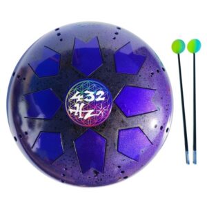 Tankdrum 432Hz Violet<br>Instrument d’Harmonie et de Méditation